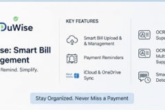 DuWise – Smart Bill Management and Reminder App 